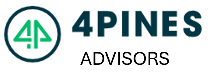 Logo featuring '4PIN' with 'ADVISORY' text below.